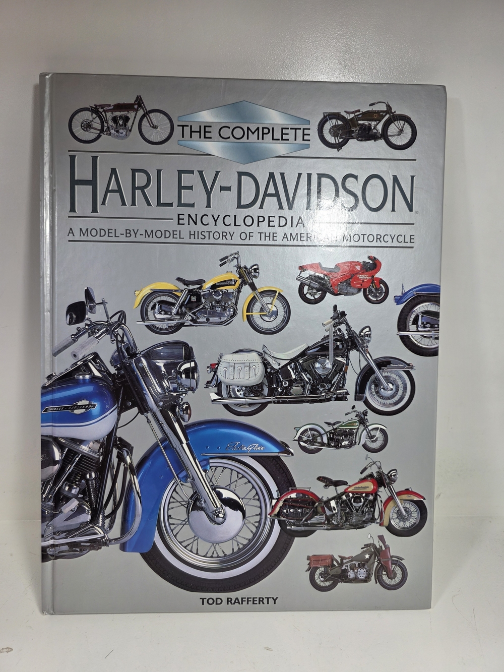 Harley-Davidson Complete Encyclopedia - Silver & Blue Cover